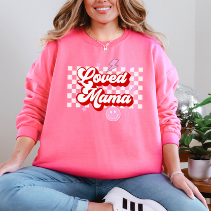 Loved Mama Graphic Sweatshirt