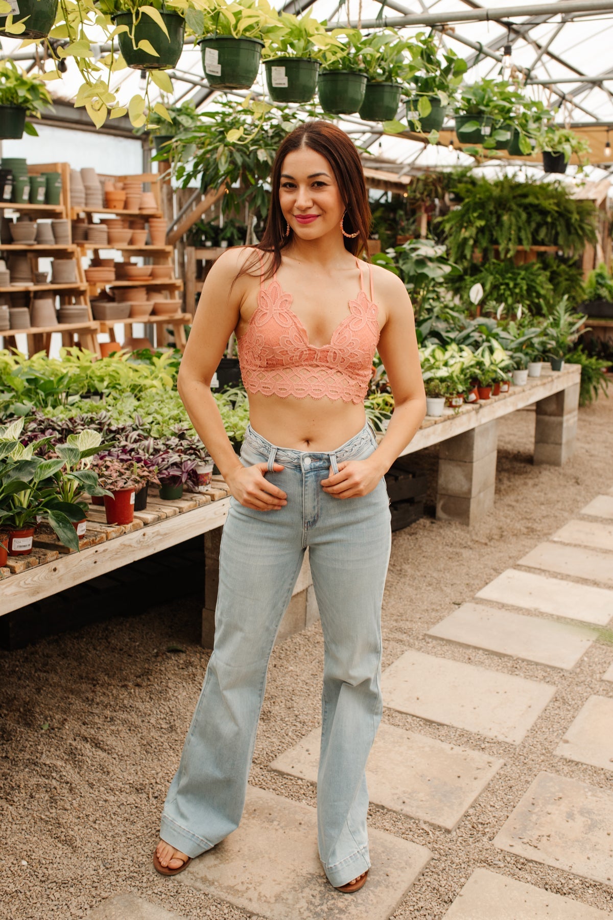 So This is Love Bralette in Coral Haze