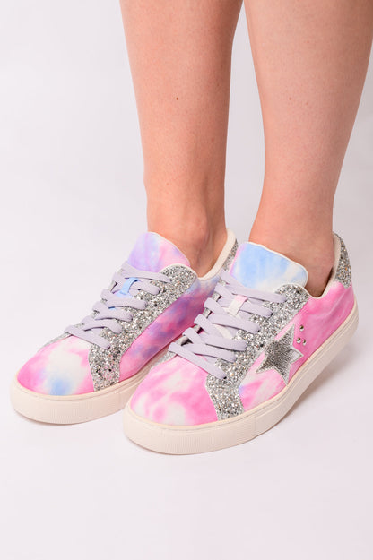 Supernova Sneakers in Pastel Tie Dye