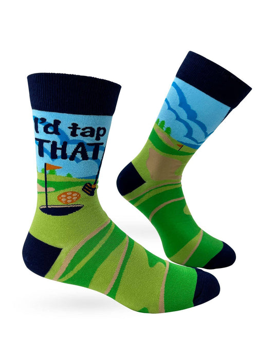 I'd Tap That Men's Novelty Crew Socks