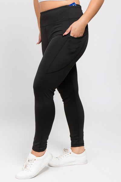 YELETE Women's High Rise Soft Casual Leggings with Inner Pocket :  : Clothing, Shoes & Accessories